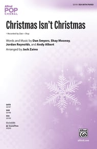 Christmas Isn't Christmas SSA choral sheet music cover Thumbnail